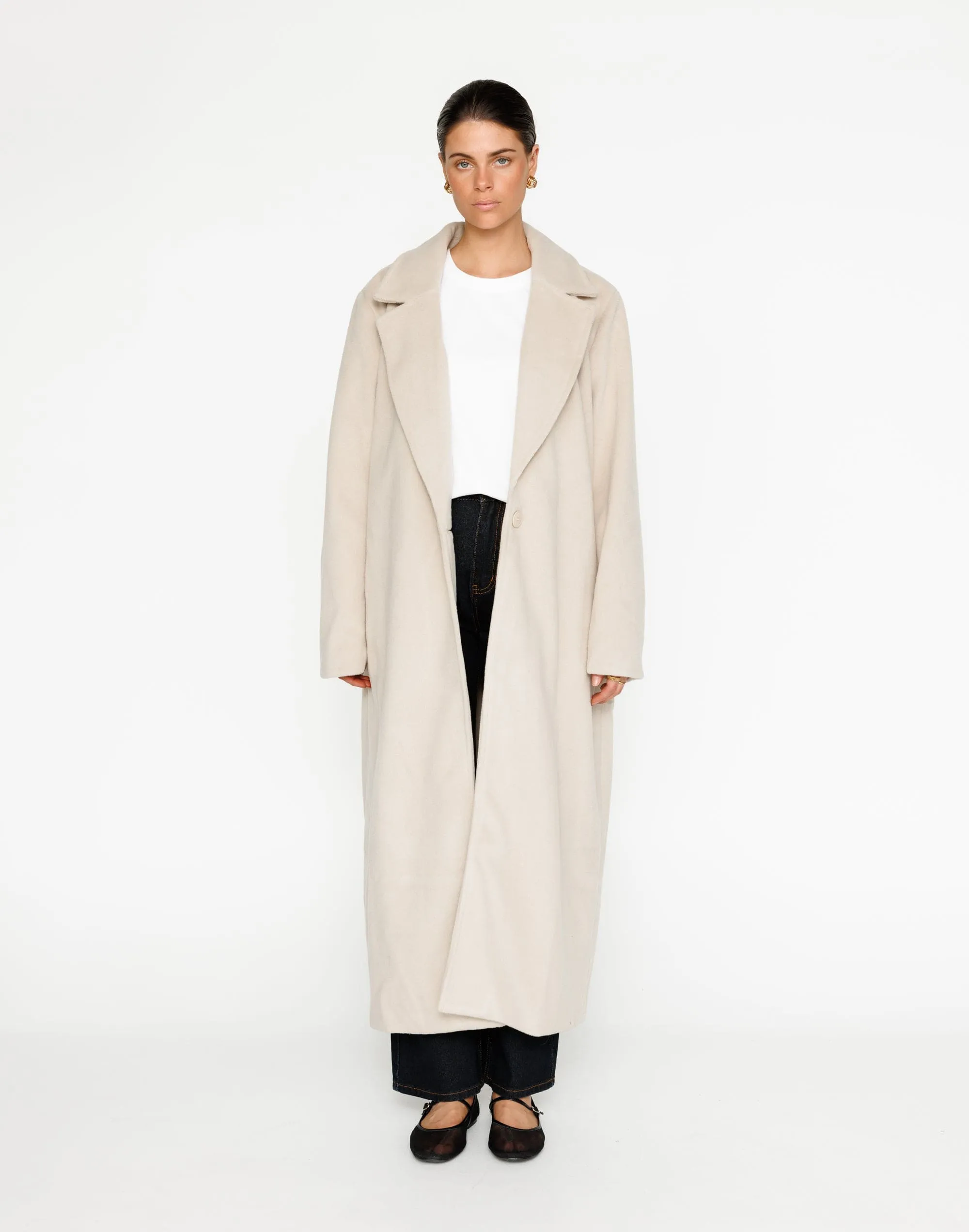 Abbey Trench Coat (Latte)