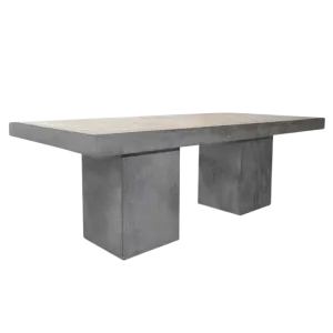 Blok Rectangle Concrete Dining Table