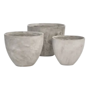 Brooklyn Oval Concrete Planter - Large