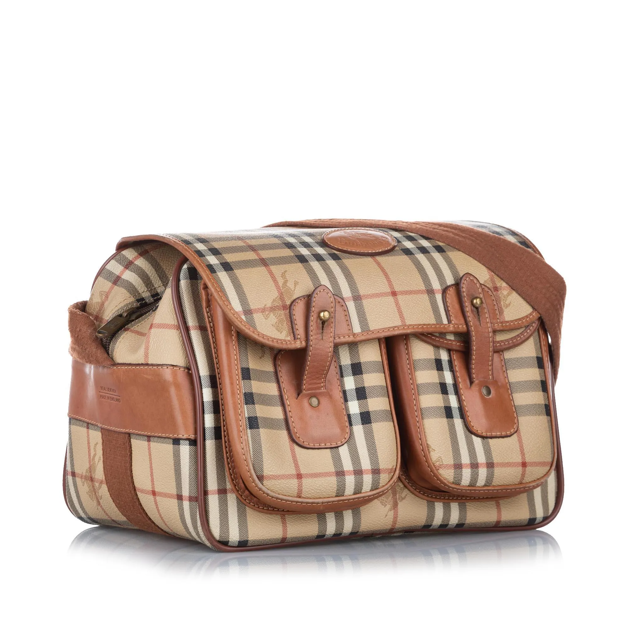 Burberry Haymarket Check Crossbody Bag (SHG-17019)