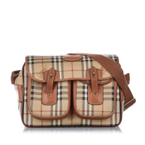 Burberry Haymarket Check Crossbody Bag (SHG-17019)