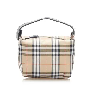 Burberry House Check Canvas Handbag (SHG-16914)