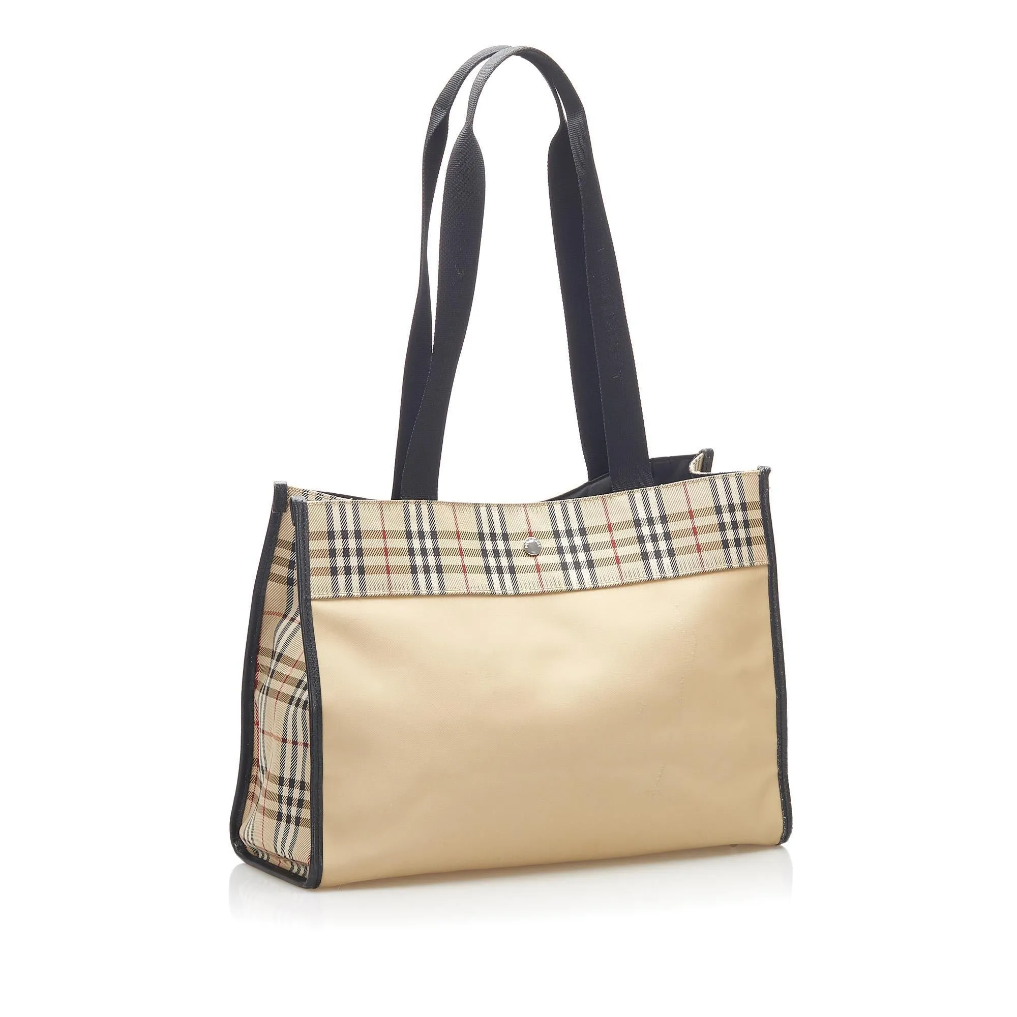 Burberry House Check Nylon Tote Bag (SHG-16629)