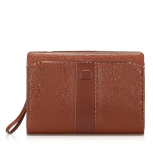 Burberry Leather Clutch Bag (SHG-13618)