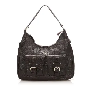 Burberry Leather Shoulder Bag (SHG-12104)