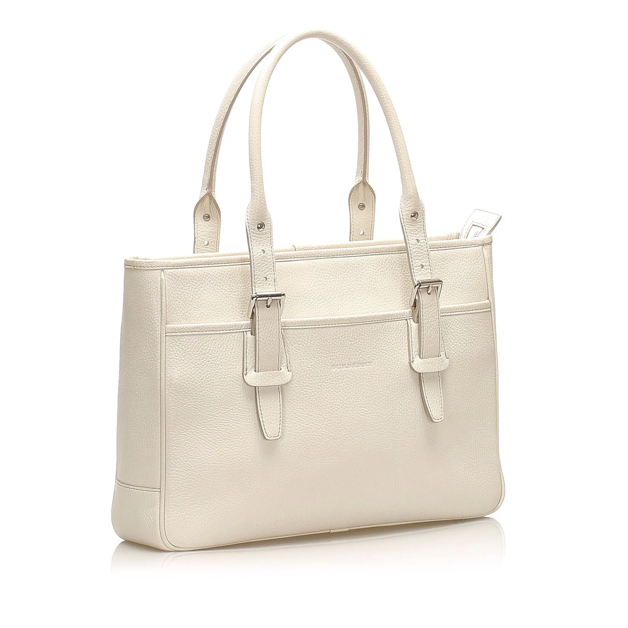 Burberry Leather Tote Bag (SHG-12987)