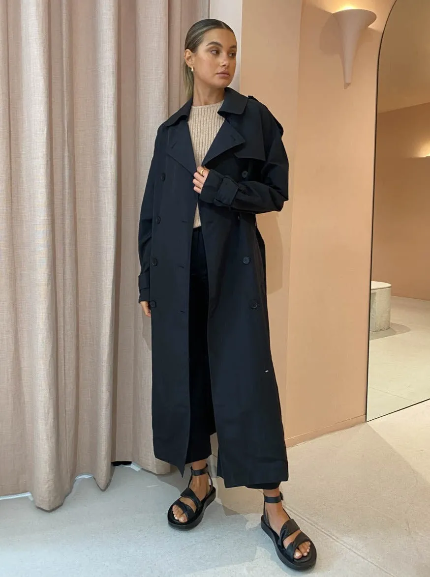 Camilla and Marc Al Trench in Black