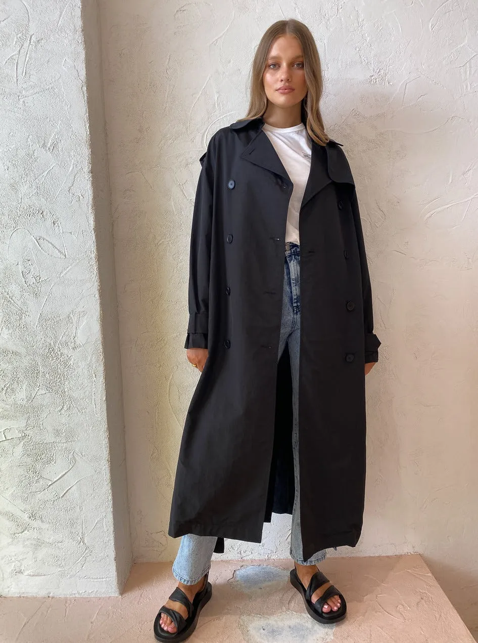 Camilla and Marc Al Trench in Black