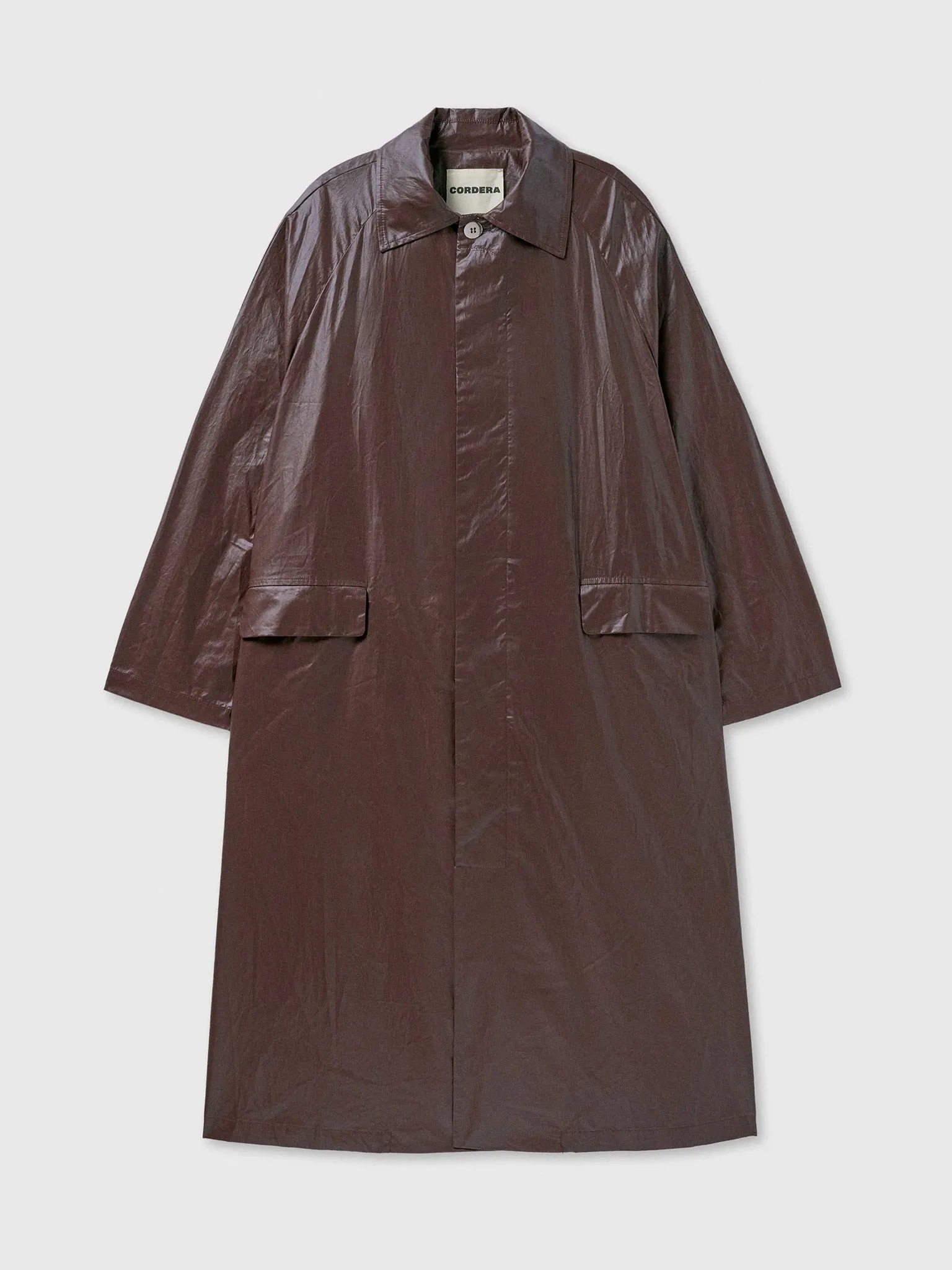 CORDERA Trench Coat Prune