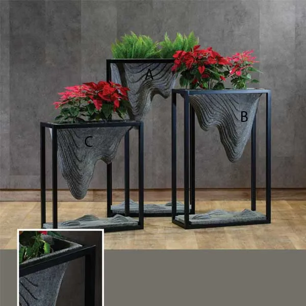 Glass Reinforced Conceate Furniture - Planters - Flanze