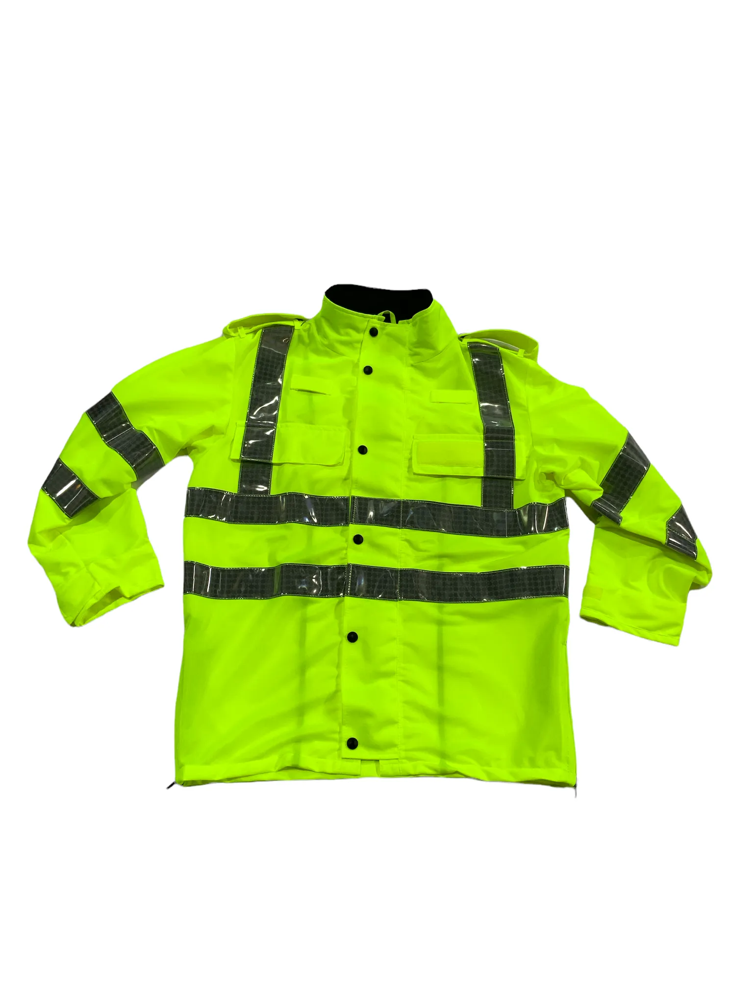 Hi Viz Vis Lightweight Reflective Traffic Overcoat Walking Recovery LW11A