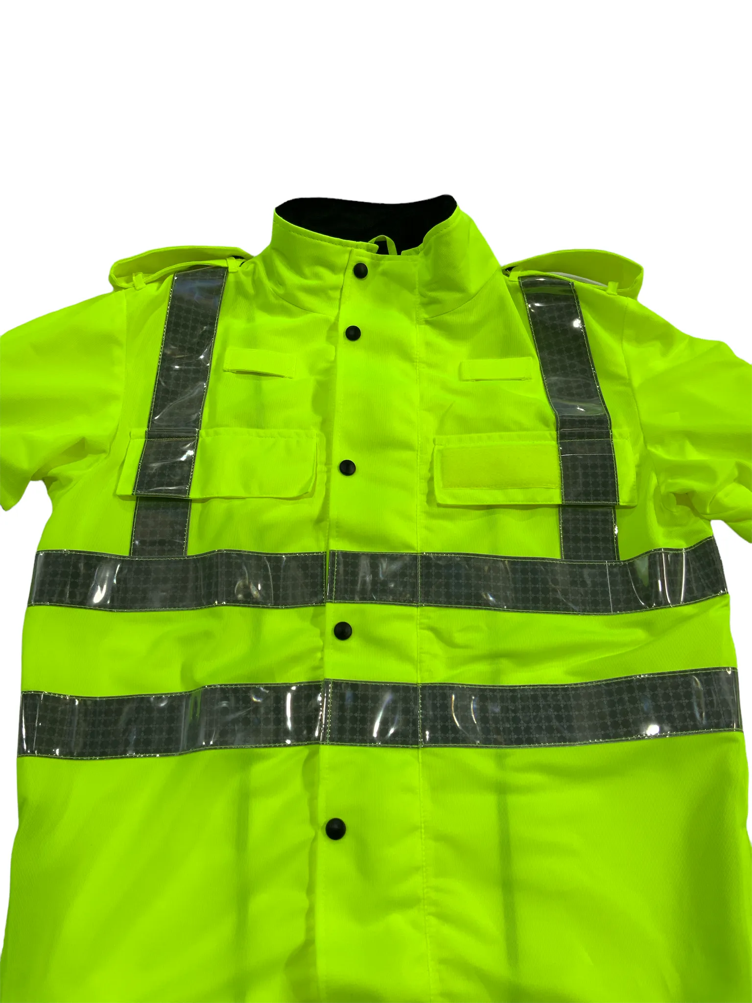 Hi Viz Vis Lightweight Reflective Traffic Overcoat Walking Recovery LW11A