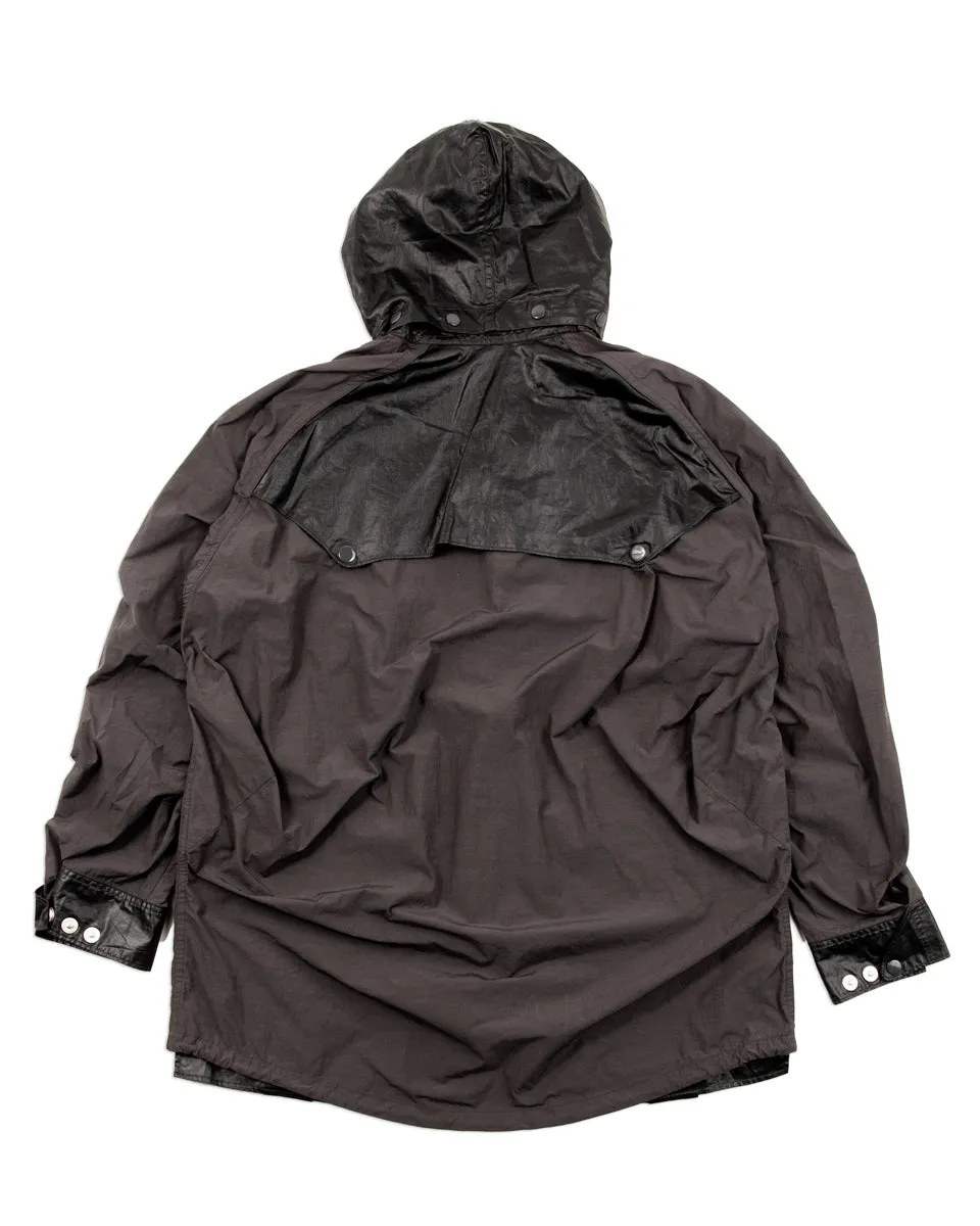 Hybrid Parka - Charcoal Japanese Shrunk Nylon