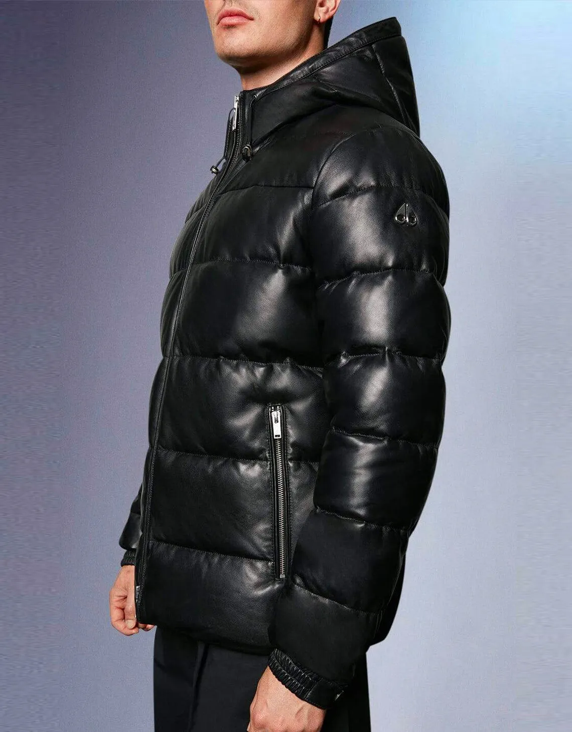 Keg River Leather Puffer