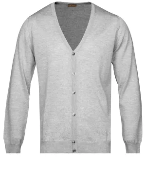 Knitwear Merino Wool Cardigan Grey