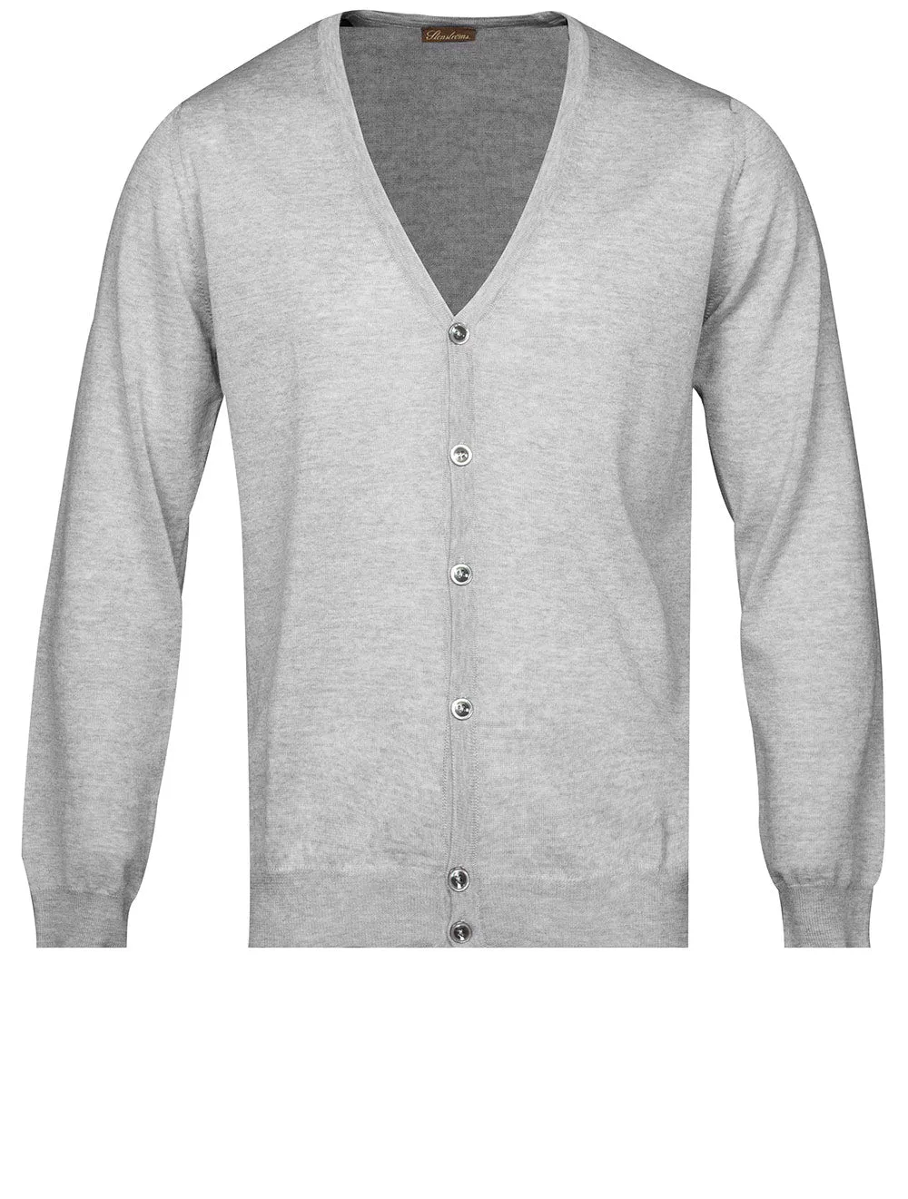 Knitwear Merino Wool Cardigan Grey