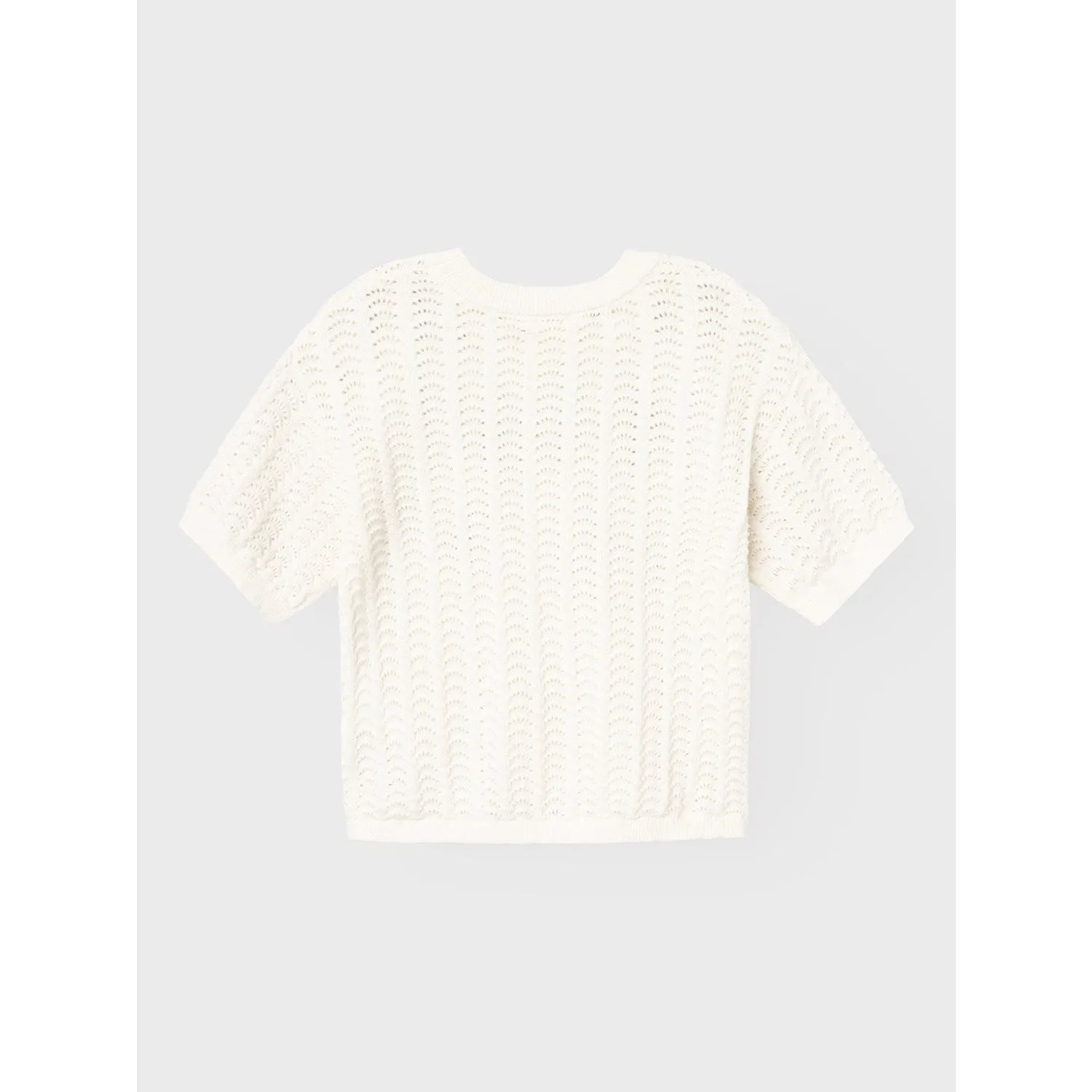 Lil'Atelier Coconut Milk Johanna Loose Knit