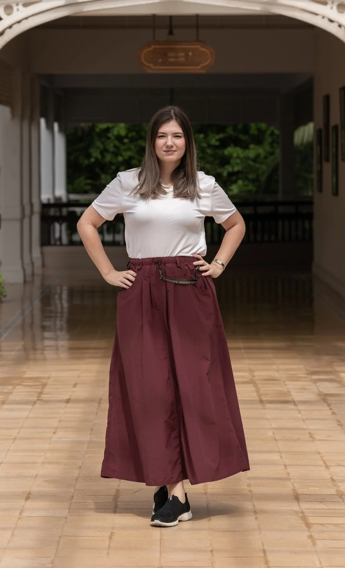 Macabi Skirt - Maroon