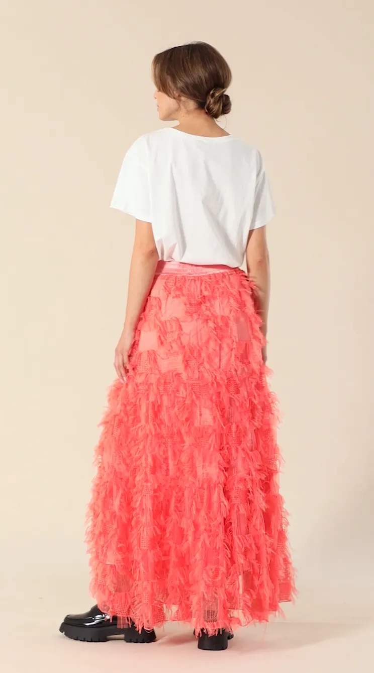 Magda Skirt - Coral