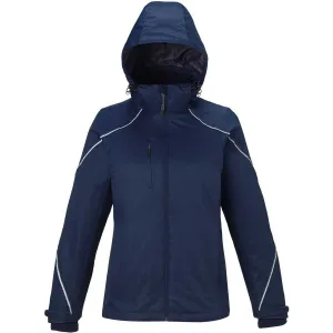 North End Women's Night Angle 3-In-1 Jacket with Bonded Fleece Liner