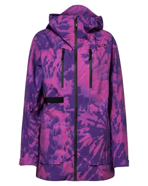 Oakley Juno Shell Snow Jacket - Purple Mountain Td Print