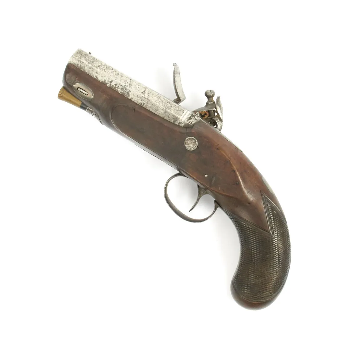 Original British Flintlock Overcoat Pistol by Avery & Co, London - circa 1800-1815