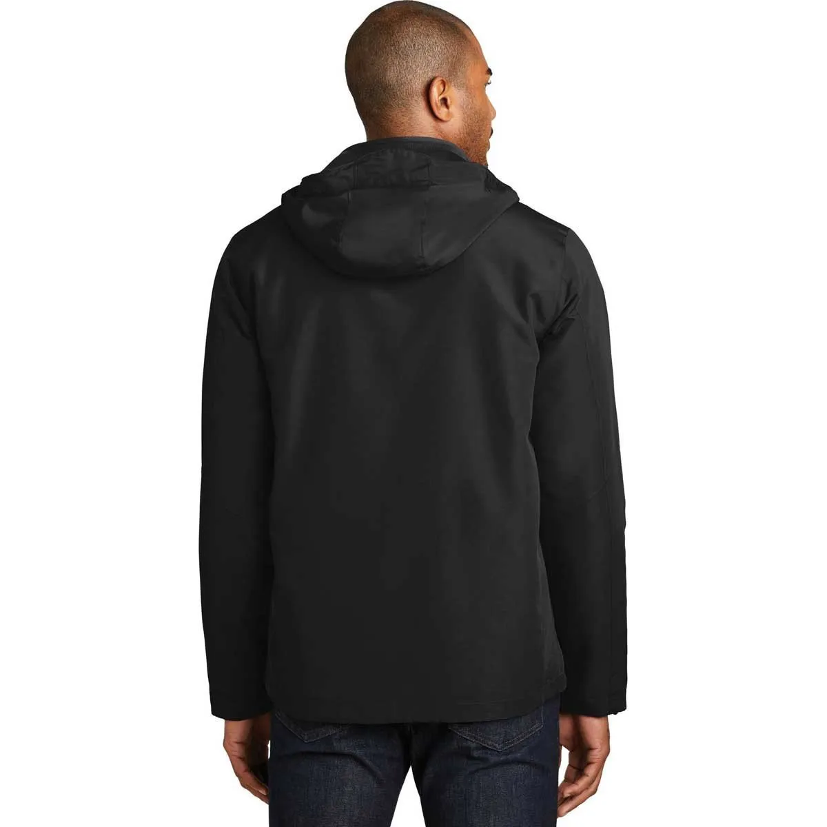 Port Authority Men's Deep Black Merge 3-in-1 Jacket