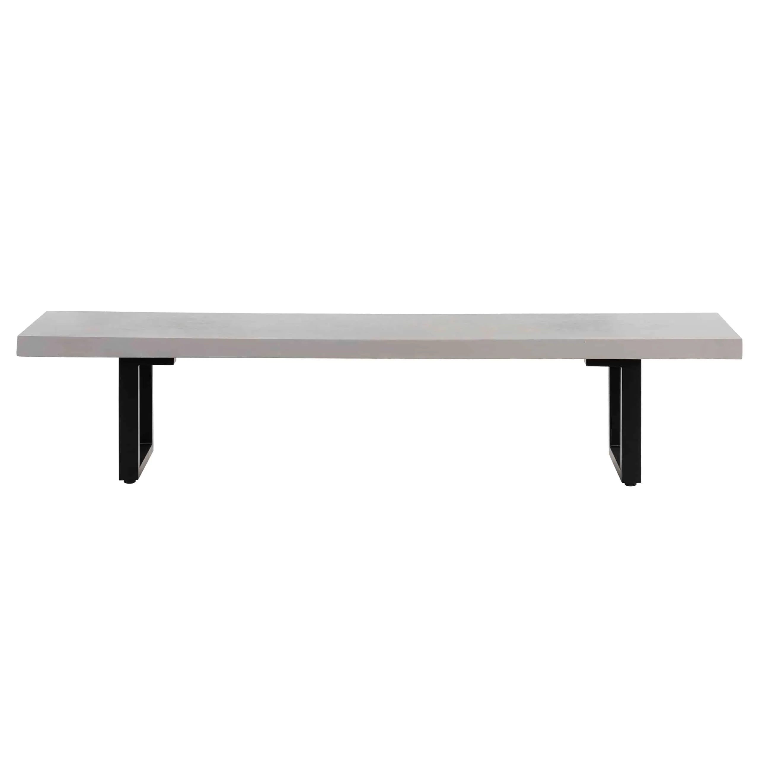 Sorrento Concrete and Aluminium Outdoor Bench