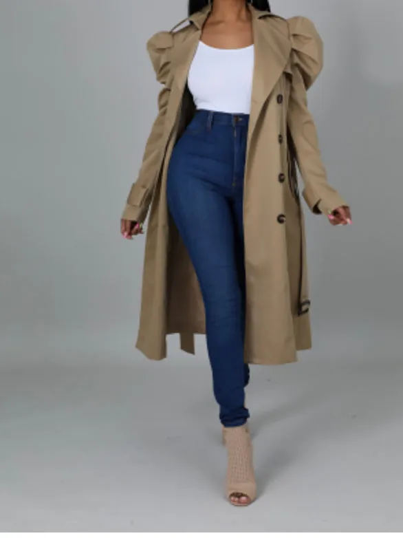 “Travelnerd” Trench Coat