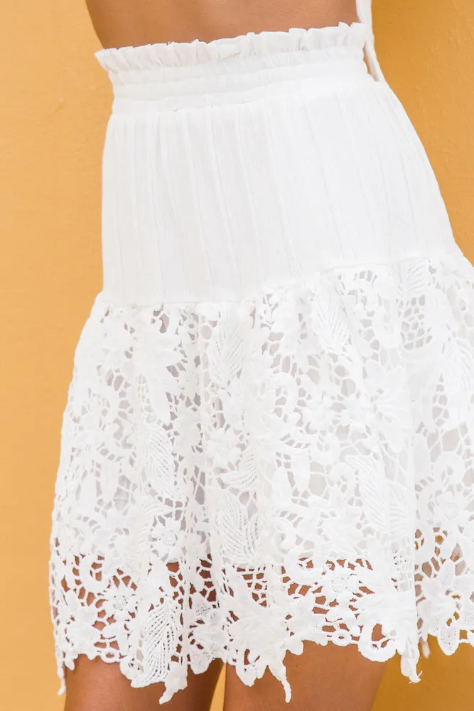 Vereda Norte Skirt White