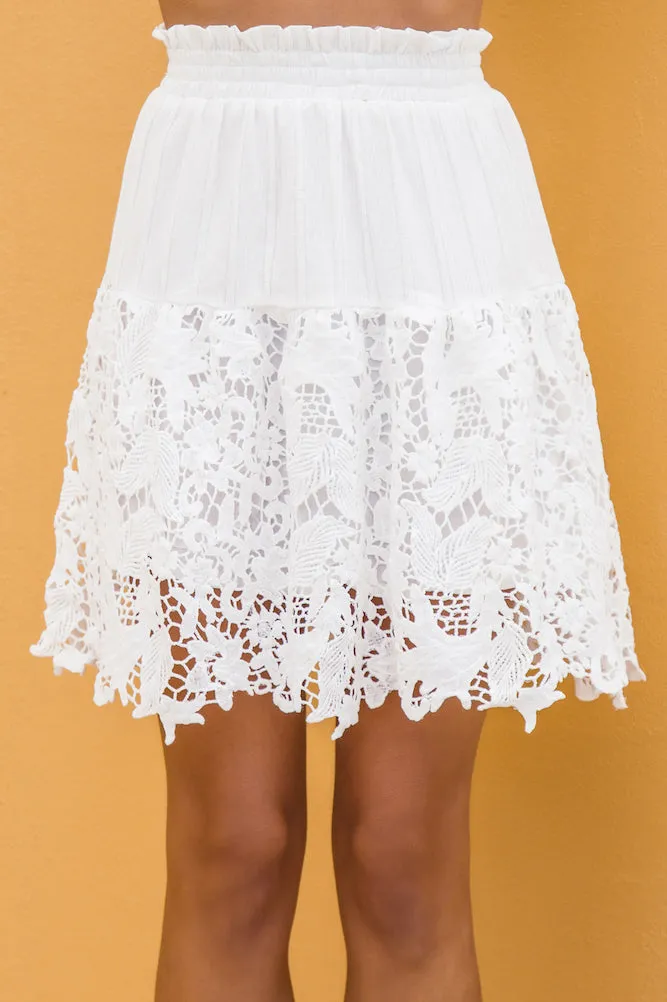 Vereda Norte Skirt White