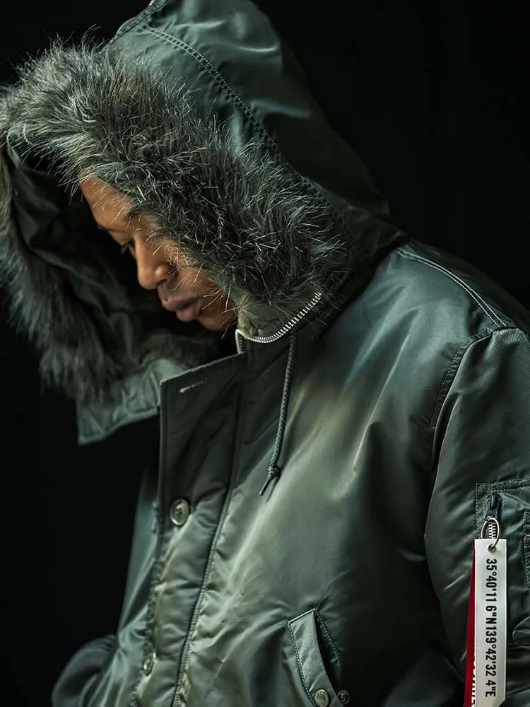 WTAPS X ALPHA INDUSTRIES N-2B PARKA